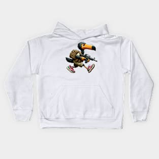 Tactical Dodo Bird Kids Hoodie